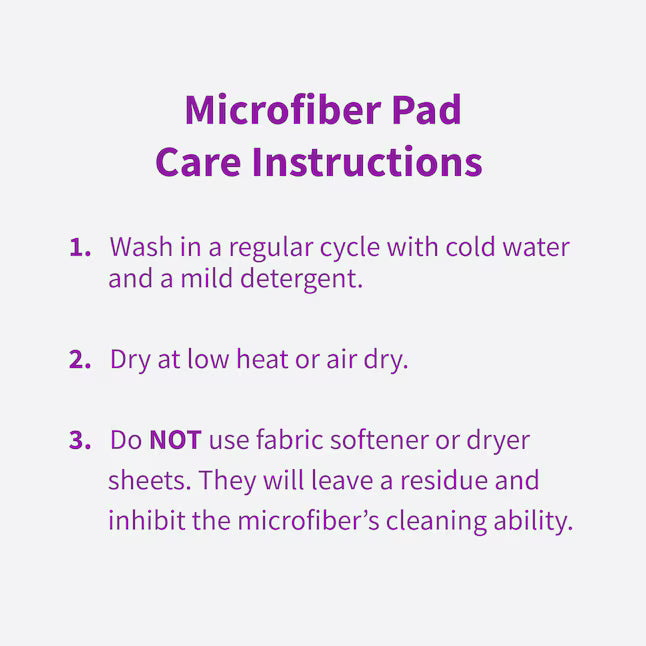 Rejuvenate Reusable Microfiber Mop Pad