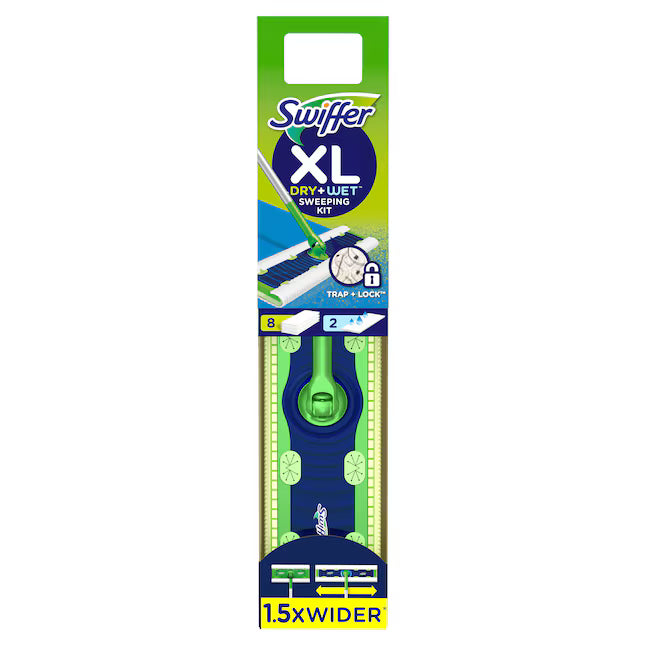 Swiffer Sweeper XL Dry + Wet Starter Kit Blend Non-wringing Flat Mop
