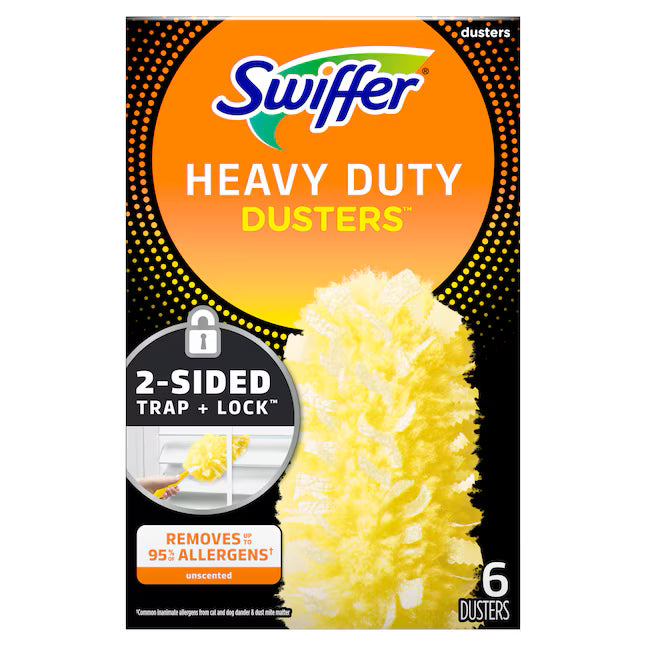 Swiffer Dusters Heavy Duty Poly fiber Refill 6 -Count