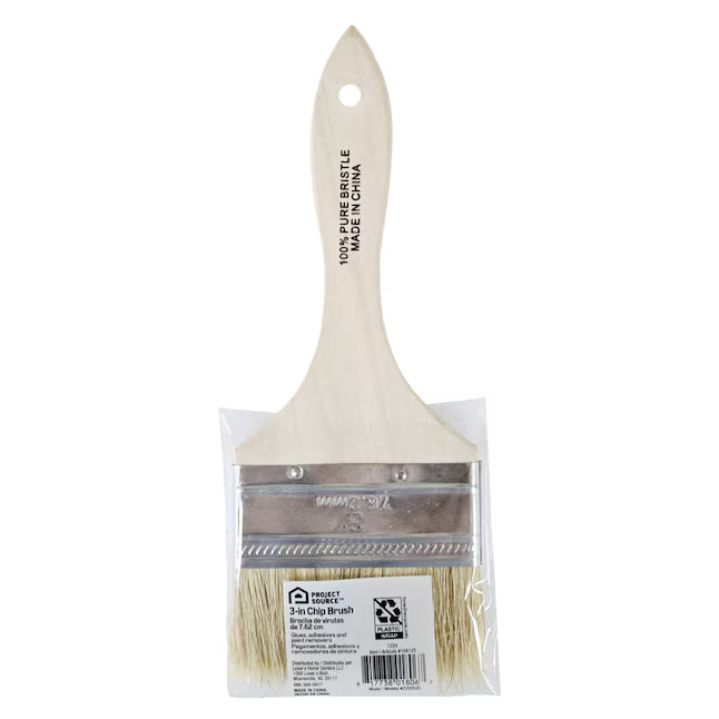 Project Source 3-in Flat Chip Brush