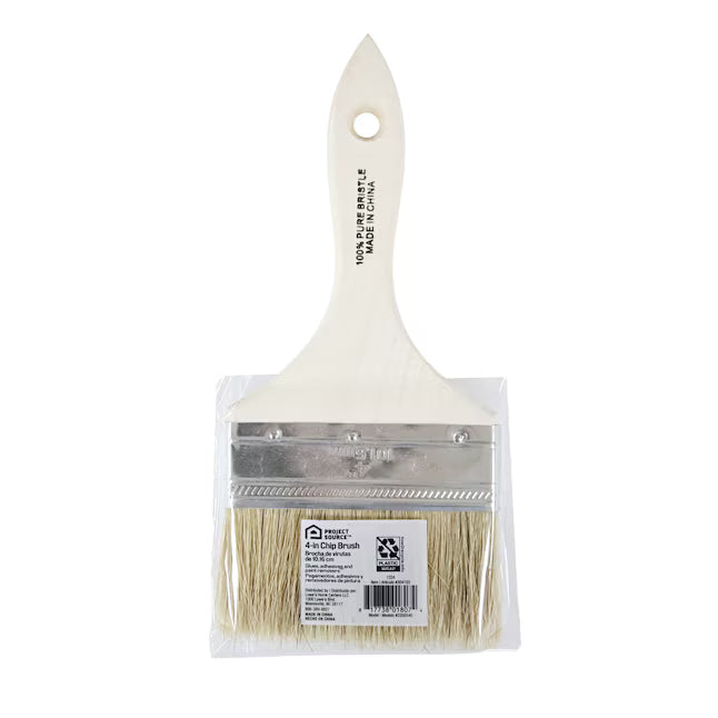 Project Source 4-in Flat Chip Brush