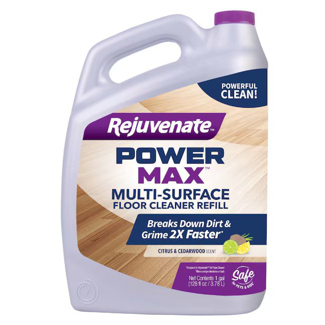 Rejuvenate Power Max Citrus and Cedarwood Liquid Floor Cleaner 128 -fl oz