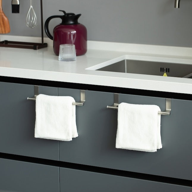 Basicwise Chrome Stainless Steel Wall-Mount Napkin Holder