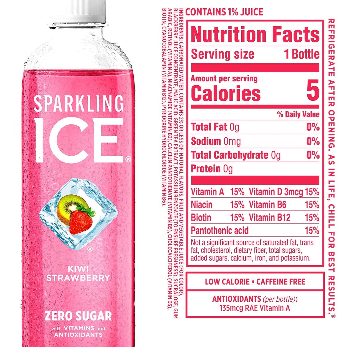 Sparkling Ice Variety Pack Zero Sugar Sparkling Water – Assorted Fruit Flavors