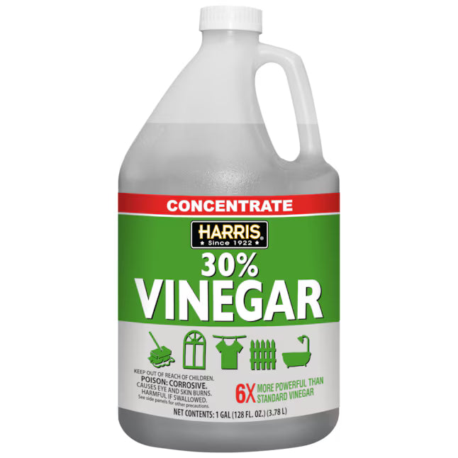 Harris Multi-Use 30 Percent Concentrated 1 -Gallon Vinegar Liquid All-Purpose Cleaner