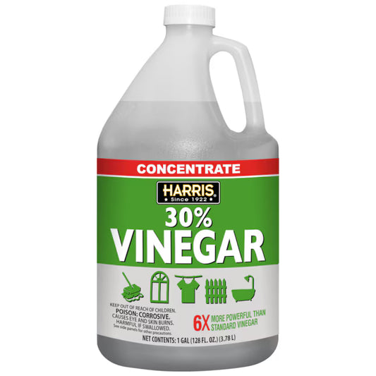 Harris Multi-Use 30 Percent Concentrated 1 -Gallon Vinegar Liquid All-Purpose Cleaner