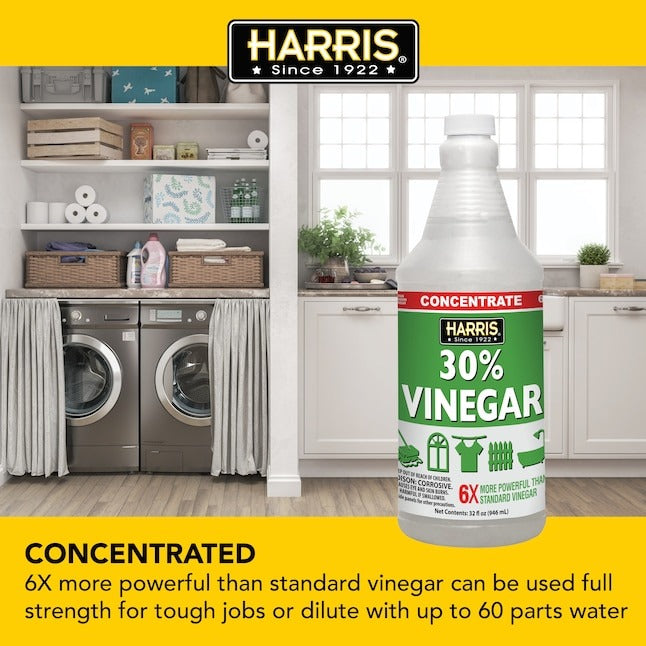Harris Multi-Use 30 Percent Concentrated 32 -fl oz Vinegar Liquid All-Purpose Cleaner