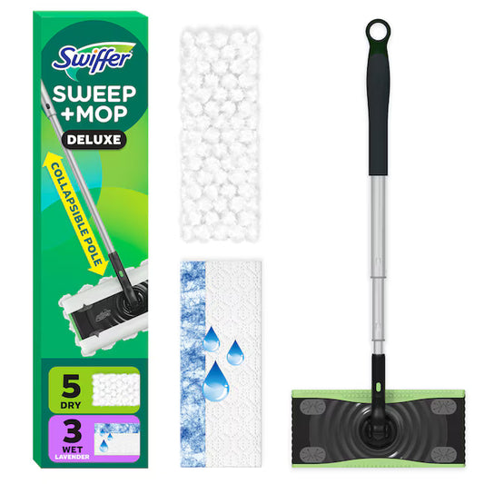 Swiffer Sweeper Sweep + Mop Deluxe Starter Kit