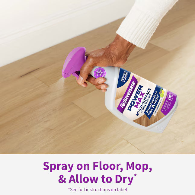 Rejuvenate Power Max Citrus and Cedarwood Liquid Floor Cleaner 128 -fl oz