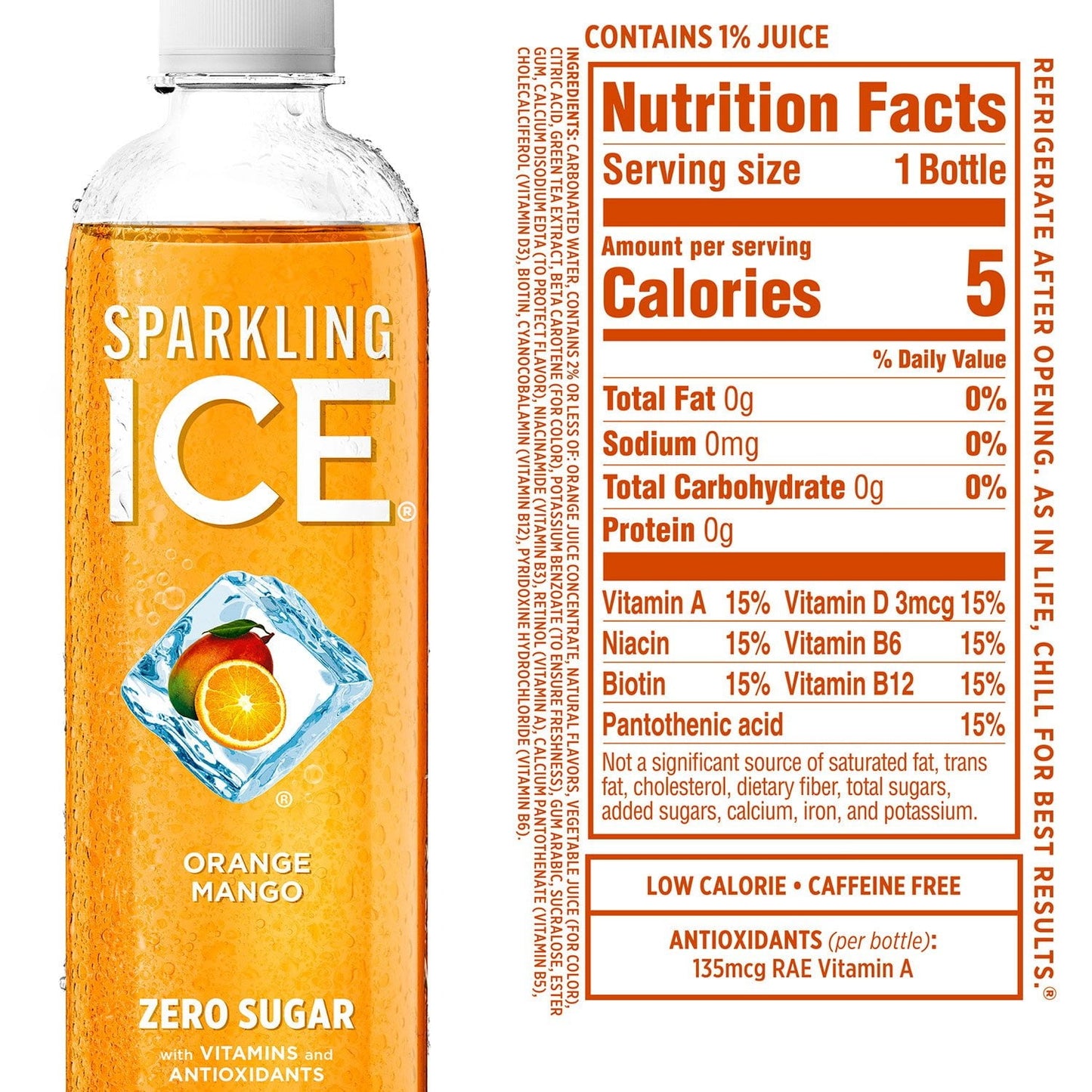 Sparkling Ice Variety Pack Zero Sugar Sparkling Water – Assorted Fruit Flavors