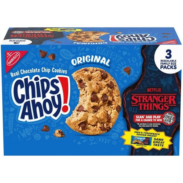 Chocolate Chip Cookies Bulk Pack, 3 Packs (54.6 oz Total)