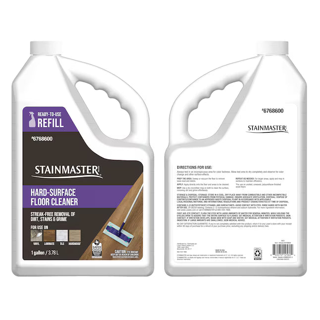 STAINMASTER Hard Surface Unscented Liquid Floor Cleaner 128 -fl oz
