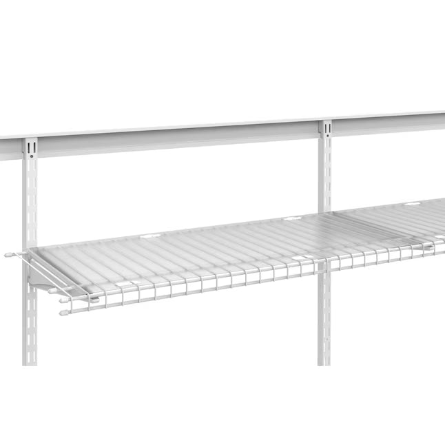 ClosetMaid 120-in x Clear Shoe storage