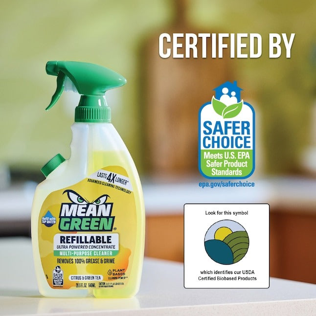 Mean Green 28.6 -fl oz Citrus Green Tea Disinfectant Liquid All-Purpose Cleaner