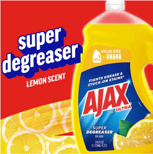 Ultra Super Degreaser 145 oz. Lemon Liquid Dish Soap