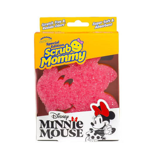Scrub Daddy Disney Shape Scrub Mommy Pink Minnie Polymer foam Sponge