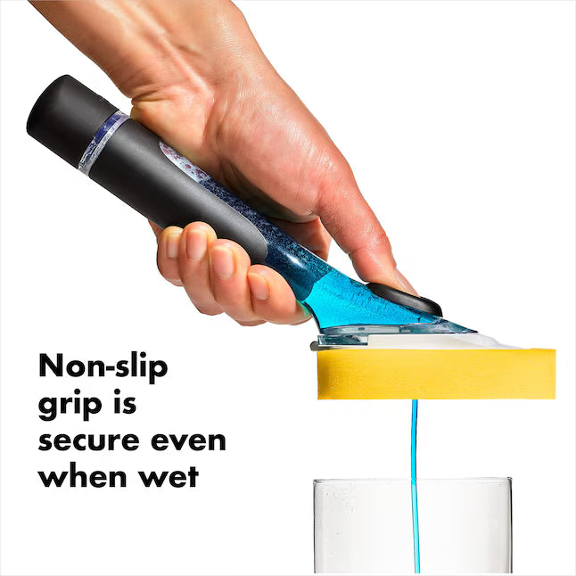 OXO Good Grips Soap Dispensing Dish Sponge - Non-Scratch Cleaning Tool for Kitchen
