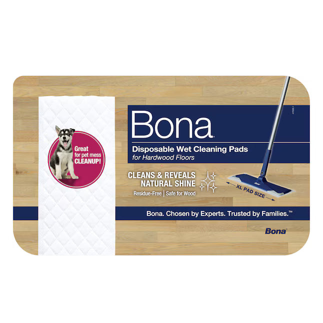 Bona Unscented Pad Floor Cleaner 12 -Count