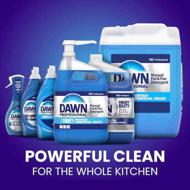 Dawn Professional Manual Pot and Pan 128-fl oz Original Dish Soap