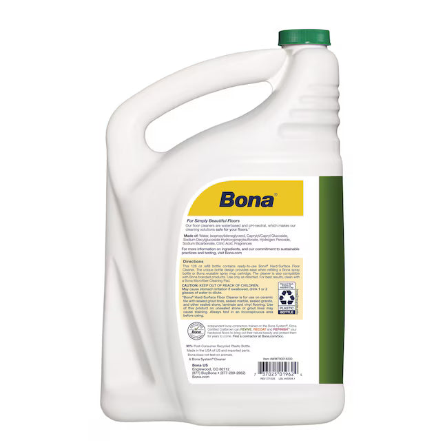Bona Lemon Mint Liquid Floor Cleaner 128 -fl oz