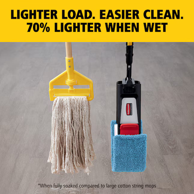 Rubbermaid Commercial Products Adaptable Microfiber Sliding Flat Mop