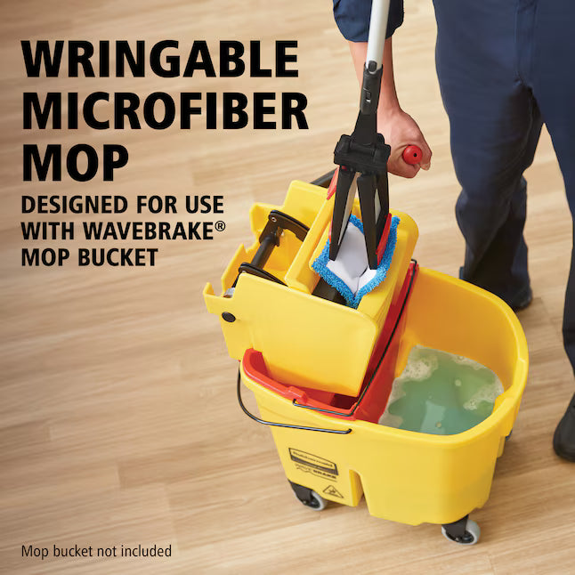 Rubbermaid Commercial Products Adaptable Microfiber Sliding Flat Mop