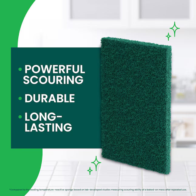 Scotch-Brite Heavy Duty Poly fiber Scouring pad 8 -Pack