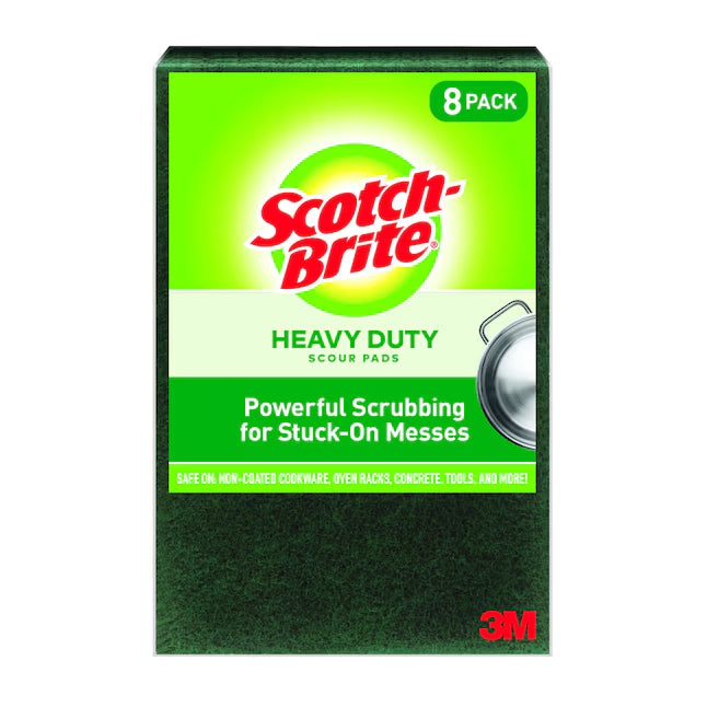 Scotch-Brite Heavy Duty Poly fiber Scouring pad 8 -Pack