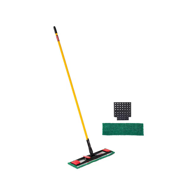 Rubbermaid Commercial Products Adaptable Microfiber Sliding Flat Mop