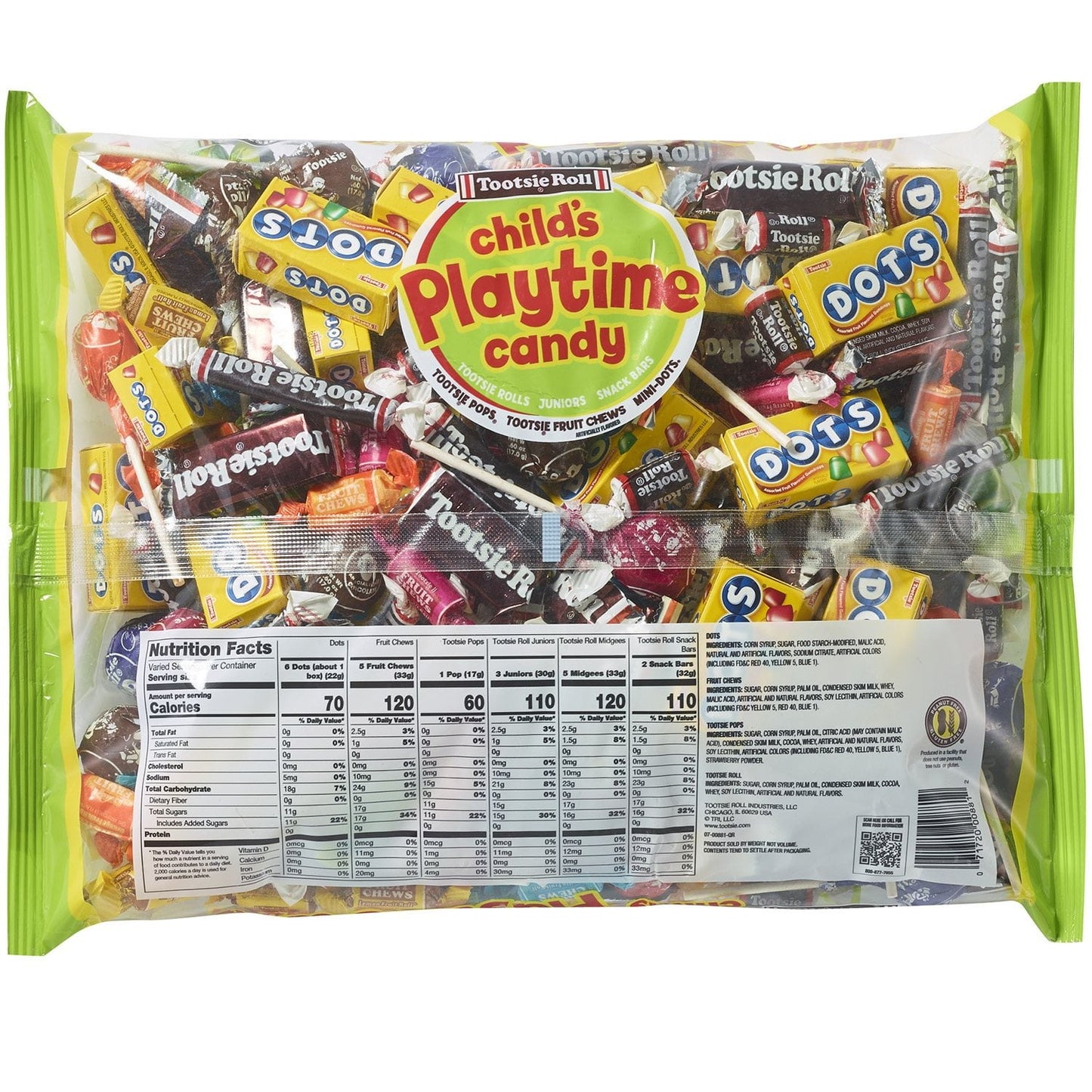 Tootsie Playtime Mix Bag, 4.75 lbs.