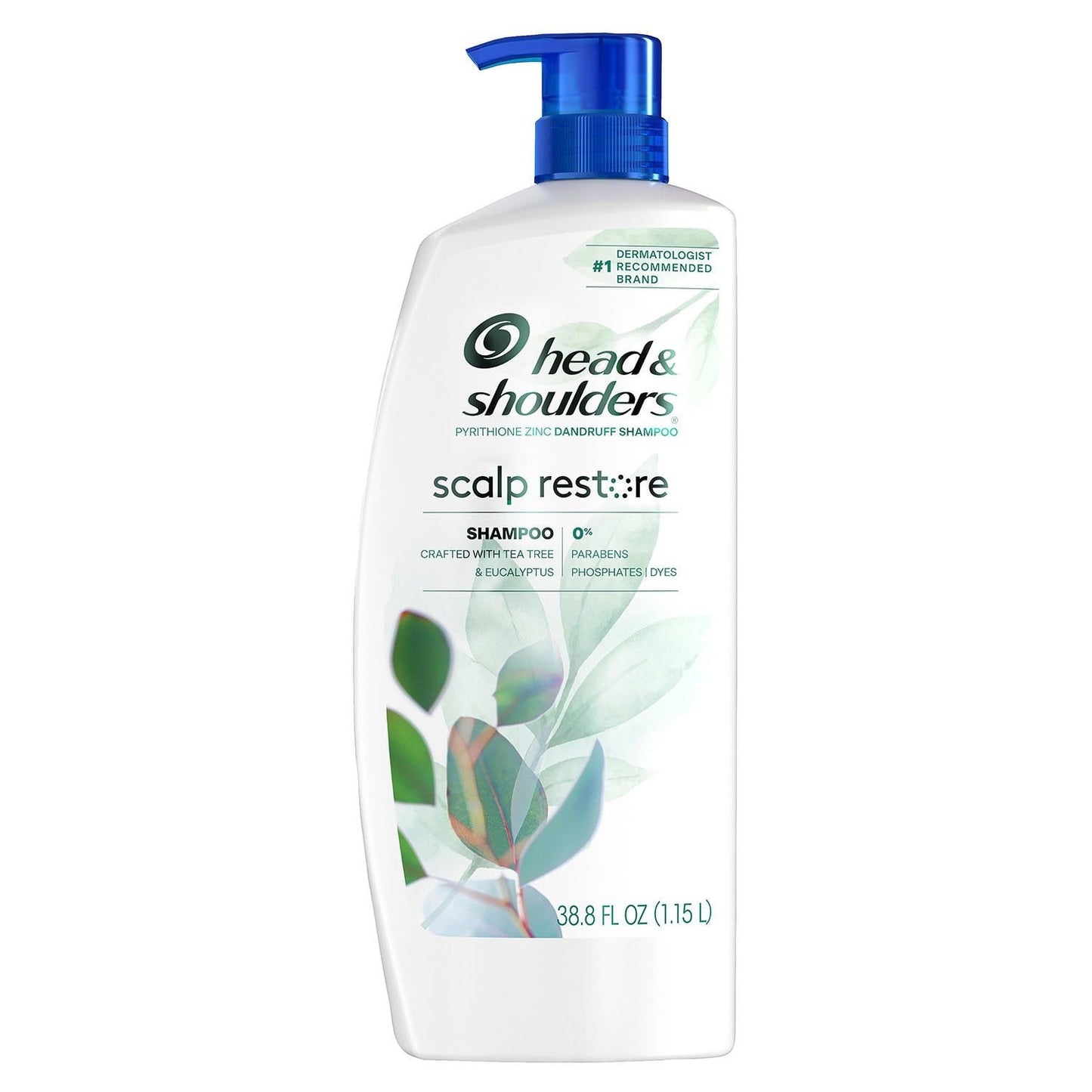 Anti-Dandruff Shampoo with Tea Tree & Eucalyptus – 38.8 fl oz