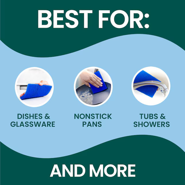 Scotch-Brite Non-Scratch Poly fiber Scouring pad 3 -Pack