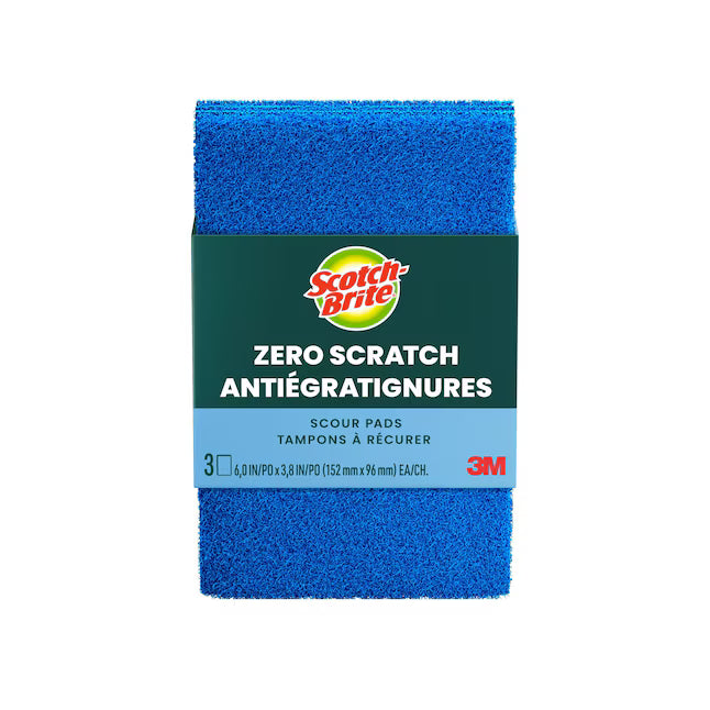 Scotch-Brite Non-Scratch Poly fiber Scouring pad 3 -Pack