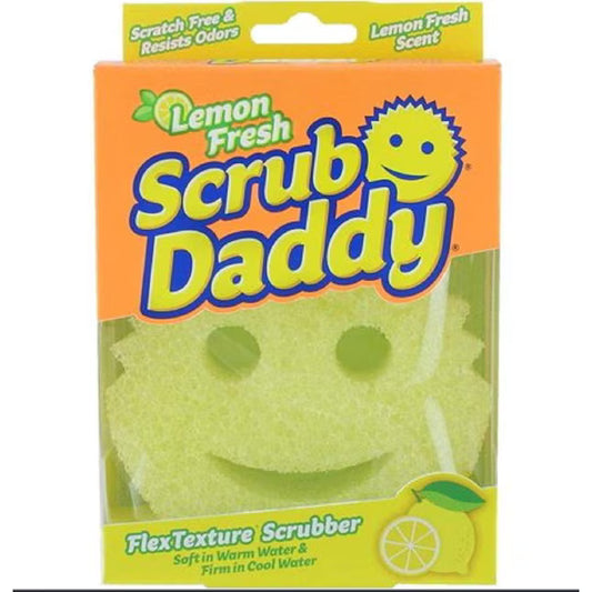 Scrub Daddy Lemon Fresh NonScratch Sponge 1 Pack
