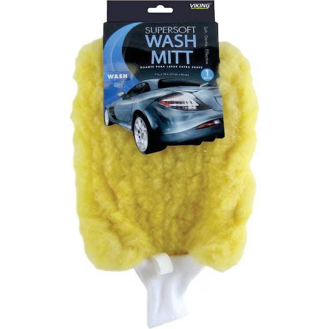 Viking 991800 Supersoft Wash Mitt Reusable Sponge for Vehicles and Home