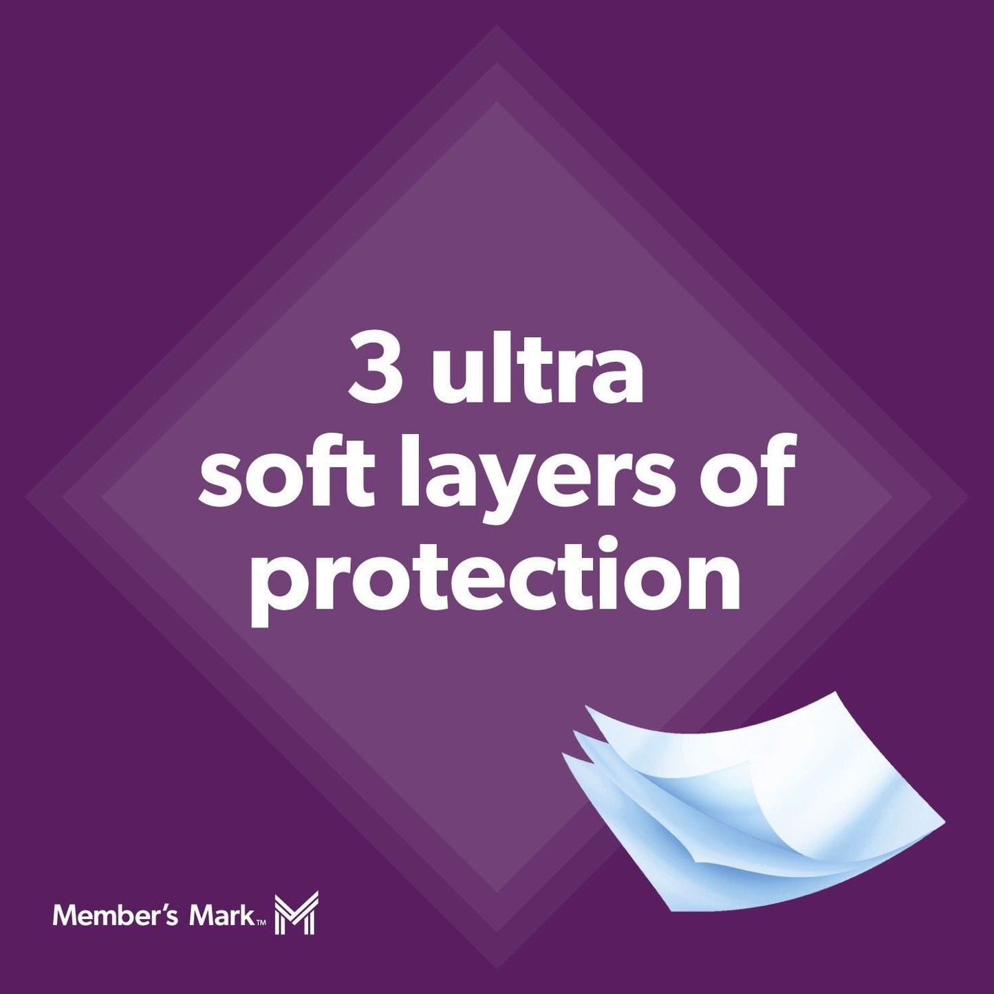Member's Mark Ultra Soft 3-Ply Facial Tissues, 12 Cube Boxes, 80 tissues/box