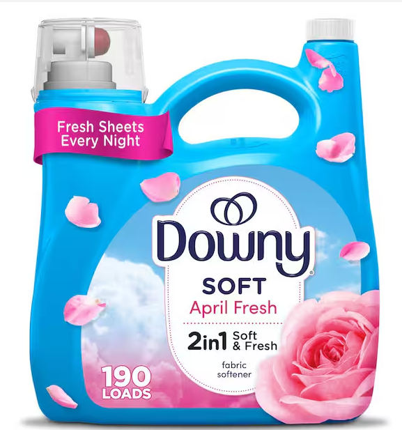 Ultra April Fresh Scent Liquid Fabric Softener, 190-Loads, 140 fl. oz.