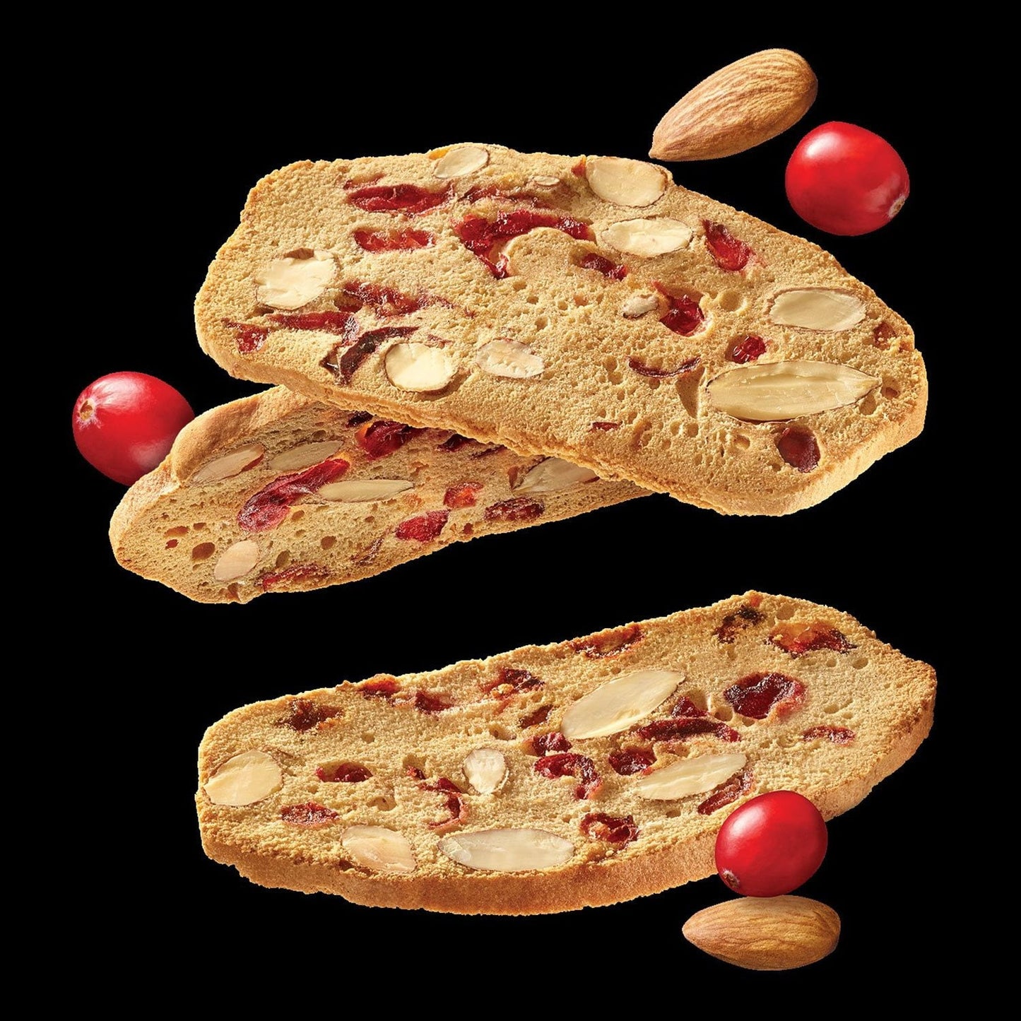 Nonni's THINaddictives Cranberry Almond Crisps 15 pk.