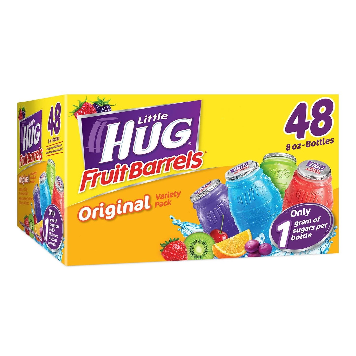 Fruit Drink Variety Pack – 48 Bottles -8 fl oz Each