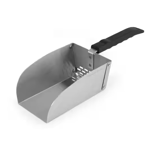 Pellet/Charcoal Scoop SS