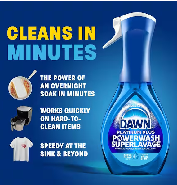 Platinum Powerwash 16 oz. Fresh Dishwashing Liquid