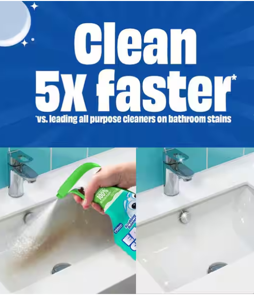 32 fl. oz. Easy Clean Multi-Purpose Foam Bathroom Cleaner (Trigger Spray)