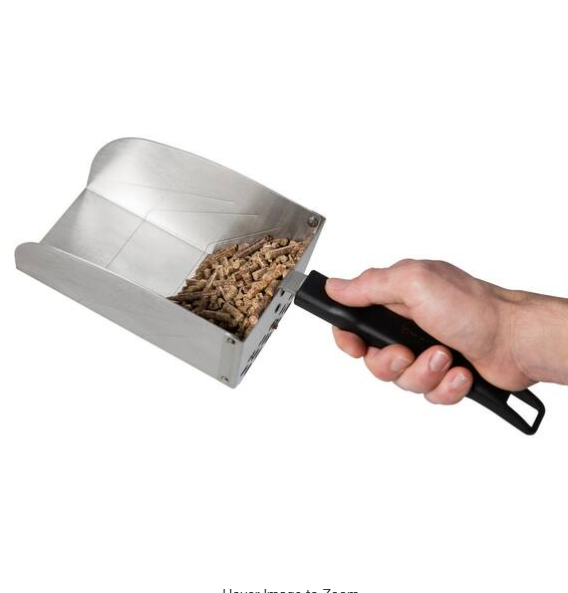 Pellet/Charcoal Scoop SS