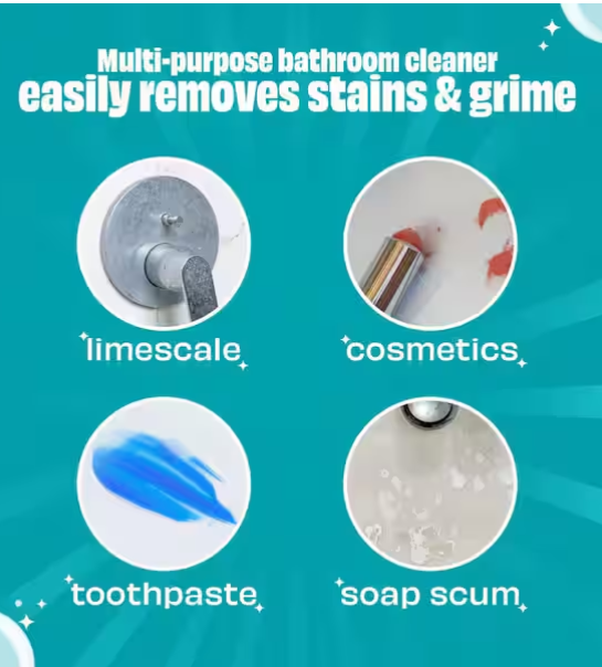 32 fl. oz. Easy Clean Multi-Purpose Foam Bathroom Cleaner (Trigger Spray)