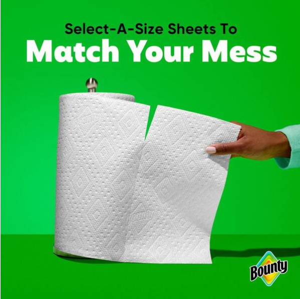 White, Select-A-Size Paper Towel Roll (12 Double Plus Rolls)