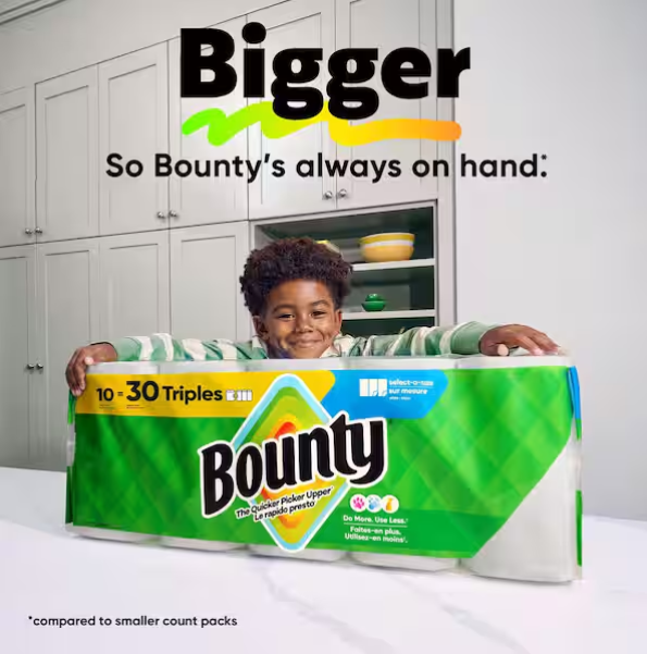 White, Select-A-Size Paper Towel Roll (12 Double Plus Rolls)