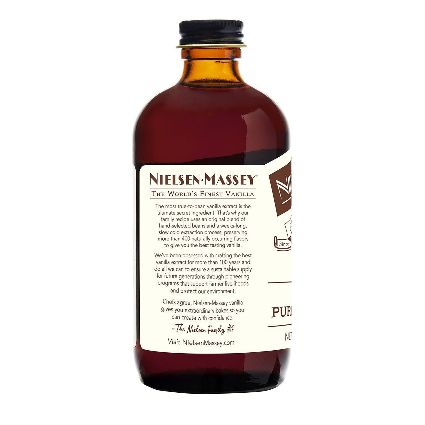 Nielsen-Massey Gourmet Pure Vanilla Extract – 8 fl oz