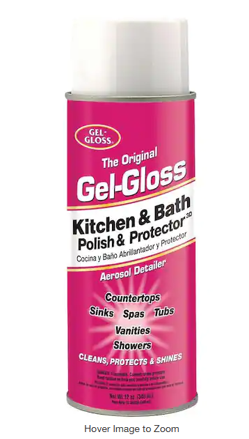 12 oz. One Step Fiberglass Aerosol Cleaner, Protector and Polish