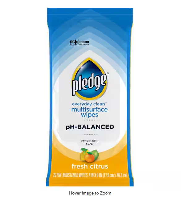 25 Count Multi-Surface Disinfecting Wipes