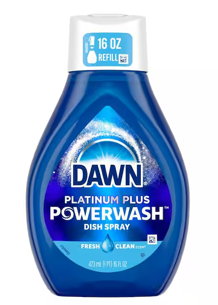 Platinum Powerwash Dish Spray 16 oz. Fresh Scent Dish Soap refill